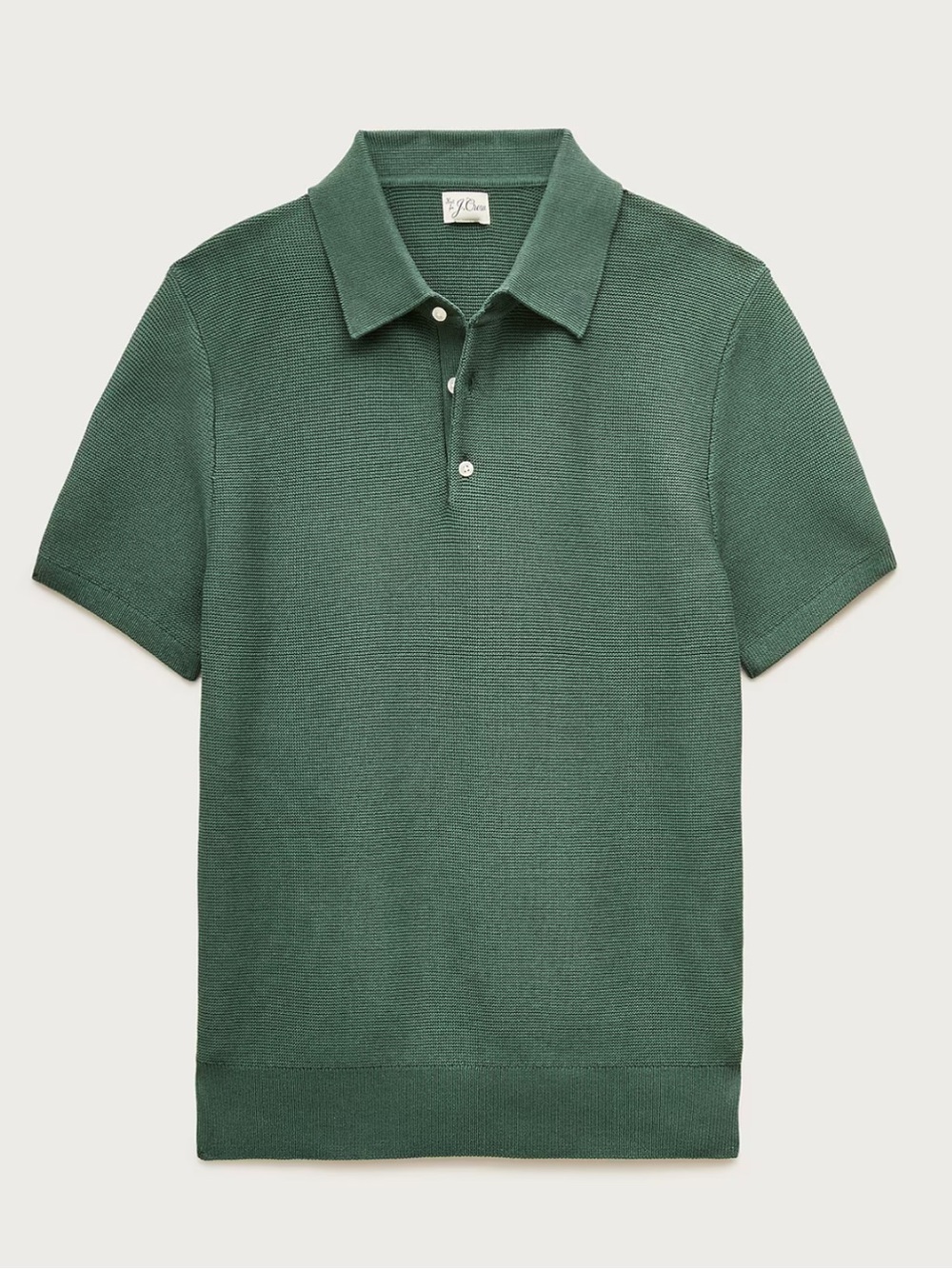 NWOT J crew classic Short-sleeve sweater-polo in Pima cotton